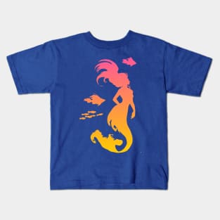 Swimming Mermaid Kids T-Shirt